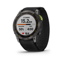 Garmin Enduro 2 - Carbon Grey DLC titanium with black nylon UltraFit strap