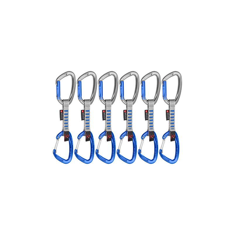 Crag Keylock Wire 10 cm Indicator 6-Pack Quickdraws