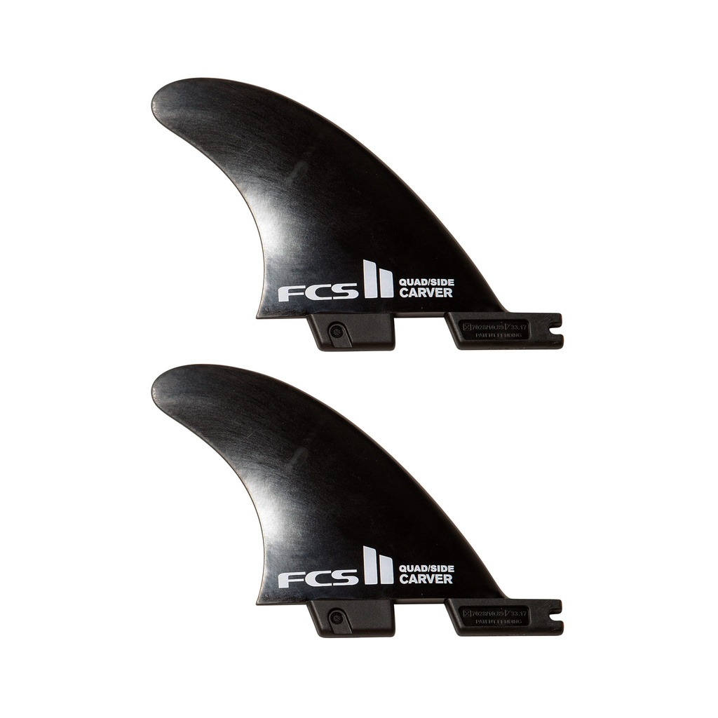 WF-2 Fin Pack (2 x FCSII Carver Quad Side Byte, Small)